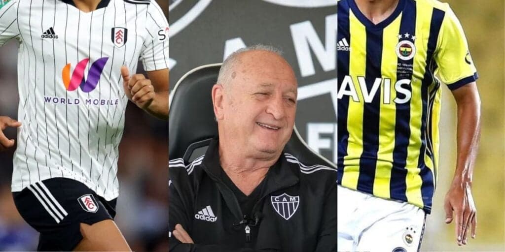 Felipão em êxtase: Atlético-MG não para em Scarpa e mais 2 craques vão fechar um timaço com Hulk e Paulinho