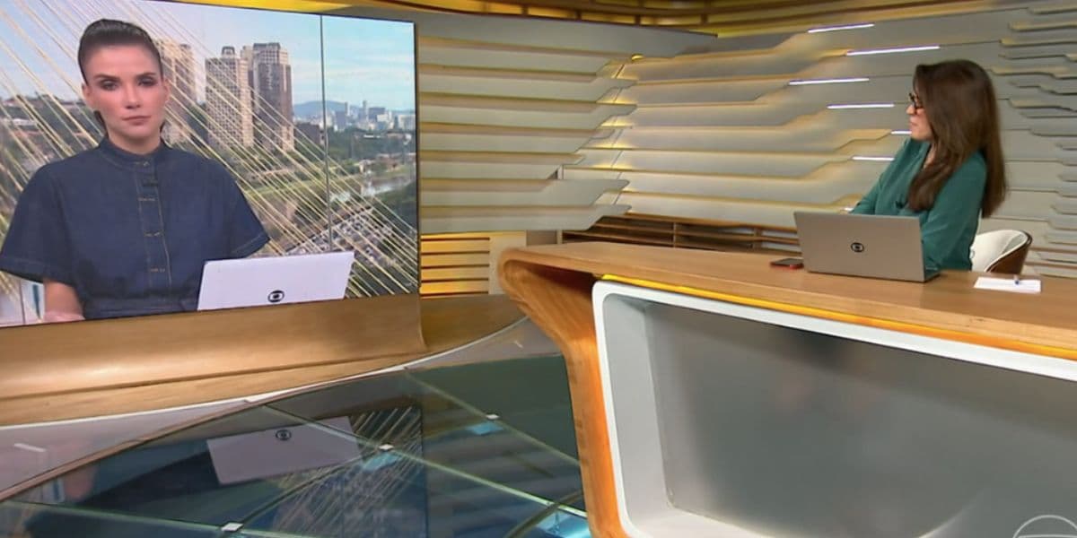 Sabina Simonato e Ana Luiza Guikmarães no Bom Dia Brasil (Foto: Reprodução / Globo) Sabina Simonato e Ana Luiza Guikmarães no Bom Dia Brasil (Foto: Reprodução / Globo)