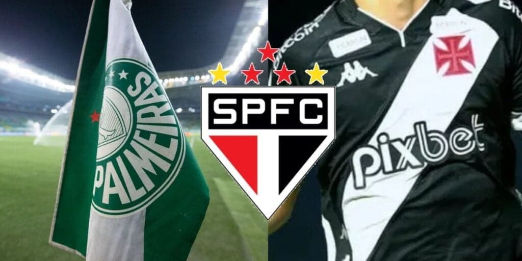Rasteira no rival: São Paulo arma chápeu no Palmeiras para contratar o melhor jogador do Vasco às pressas