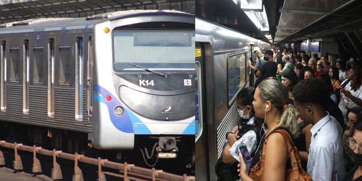 Metrô de São Paulo - Foto: TV Foco Metrô de São Paulo - Foto: TV Foco