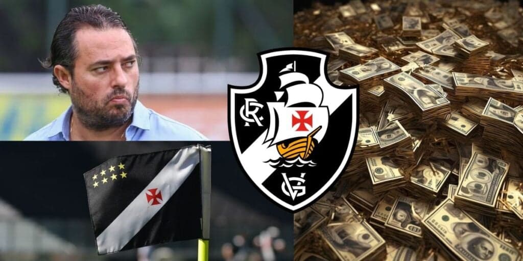 R$270 milhões pra Mattos e reformulação imediata em 2024: Pacotão com 7 reforços pro Vasco é revelado