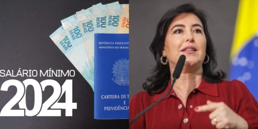 Valor disparado vazado, pagamento e anúncio de Tebet: 3 viradas do salário mínimo 2024 chegam a trabalhadores
