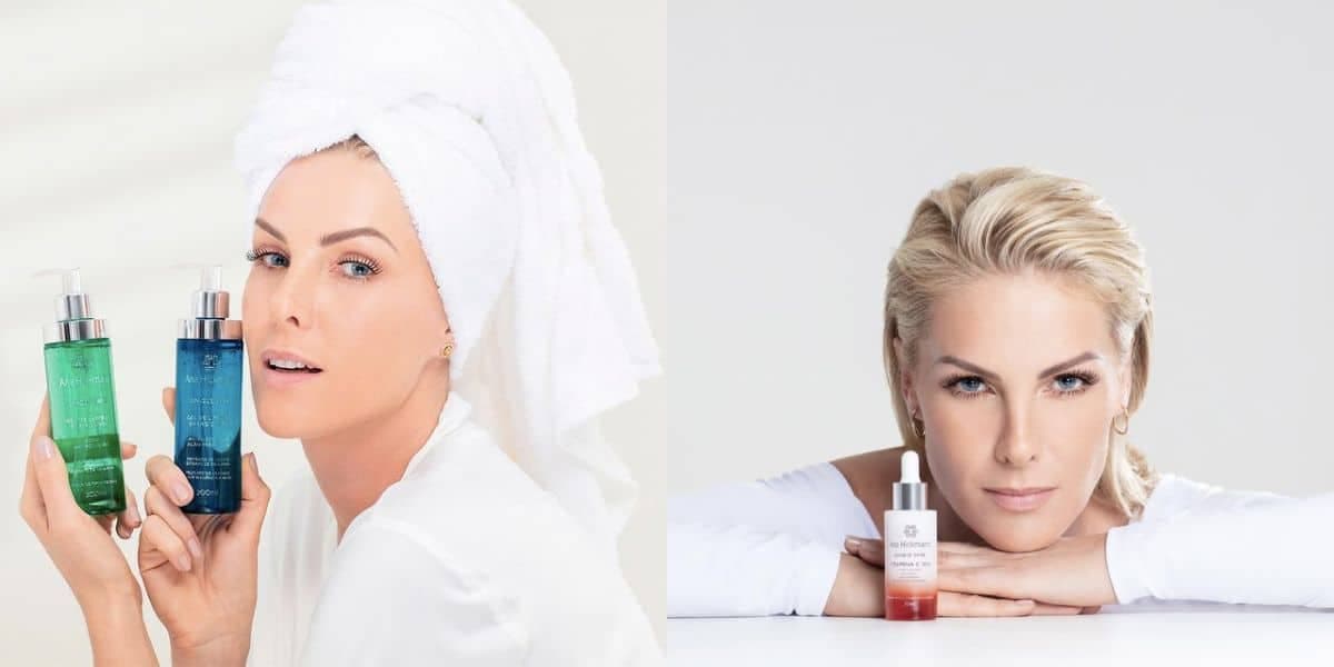 Linha de Skin Care Ana Hickmann Beauty (Reprodução/Internet) Linha de Skin Care Ana Hickmann Beauty (Reprodução/Internet)
