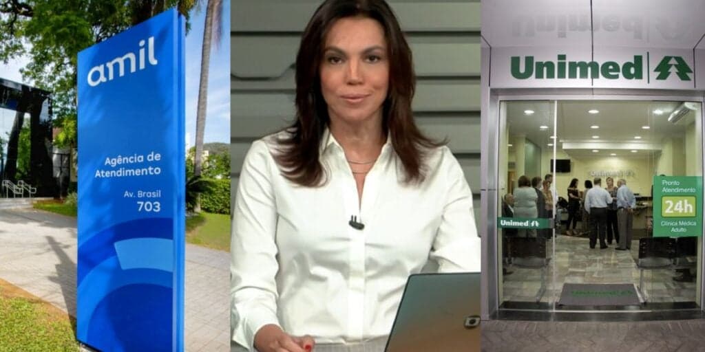 "Pesado": Ana Paula Araújo para BDBR às pressas com terror dos planos de saúde, como Amil e Unimed, a milhões