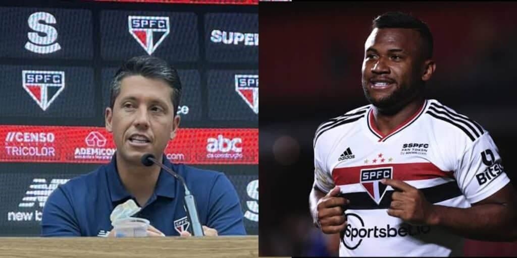 Martelo batido por Carpini: Decisão cai na mesa de Casares e desfecho de Luan cai como bomba no São Paulo