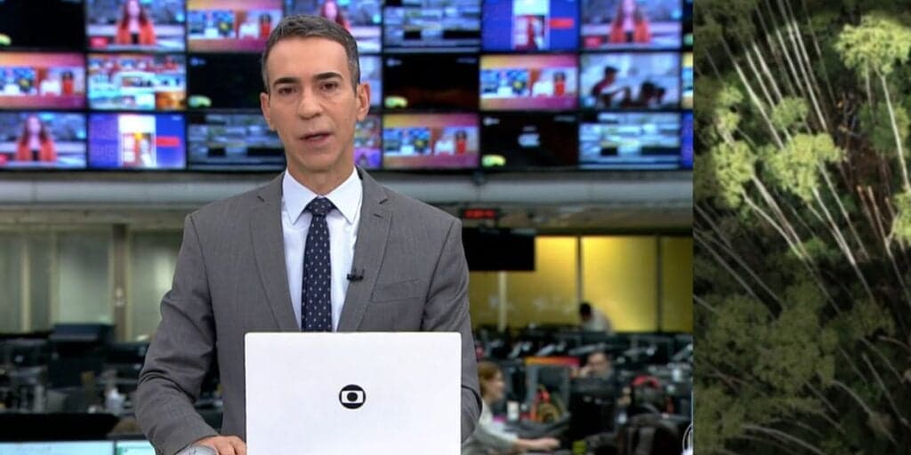 Plantão na Globo: Tralli entra com urgência, expõe queda de aeronave, destroços e deixa o país em desespero