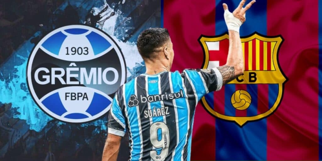 Torcida em festa e rivais tremendo: Grêmio pode fechar com ex-atacante do Barcelona para a vaga de Suárez