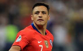 Jogador Alexis Sánchez - Foto Internet Jogador Alexis Sánchez - Foto Internet