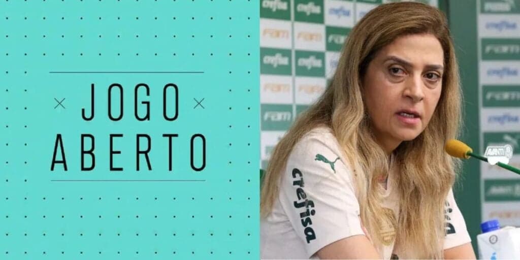 "Agora": Jogo Aberto é paralisado às pressas com novo reforço ao Palmeiras cravado por Leila em 2024