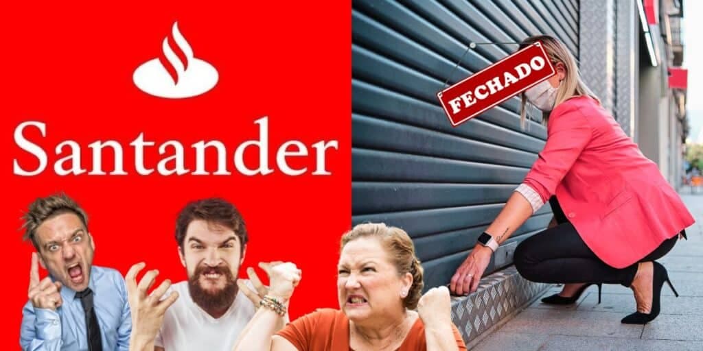 “Está fechando”: O encerramento de agências do Santander, revolta dos funcionários e comunicado oficial
