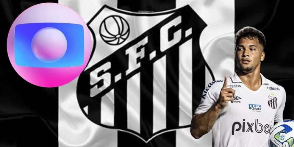 Abandonando o Santos junto com M. Leonardo: Globo para jornal às pressas e confirma adeus de mais 1 craque