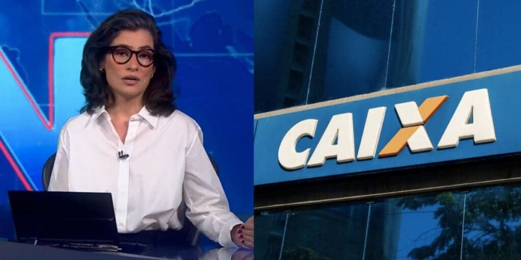 "Mais de R$3 bilhões": Renata Vasconcellos para JN às pressas com liberação absurda da CAIXA a brasileiros