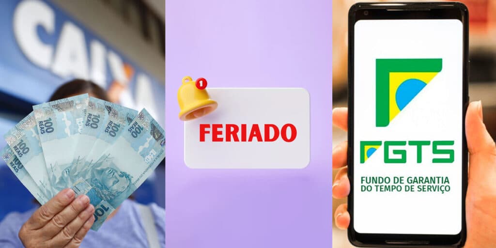 Mais 1.400 na Caixa, anúncio de saque de todo o FGTS e novo feriado no meio da semana: 3 viradas vindo em 2024