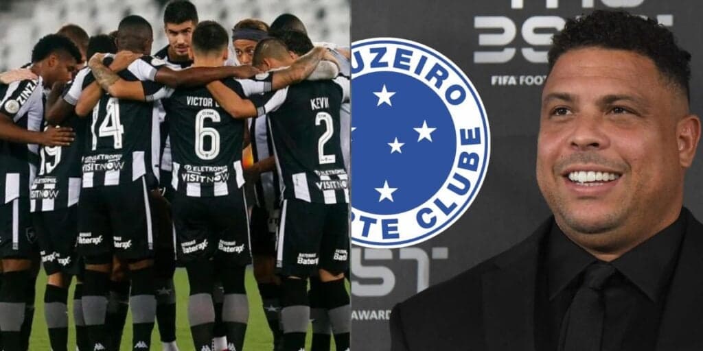 Com sangue nos olhos: Ronaldo não para em Dinenno e arma chapéu para arrancar joia do Botafogo ao Cruzeiro