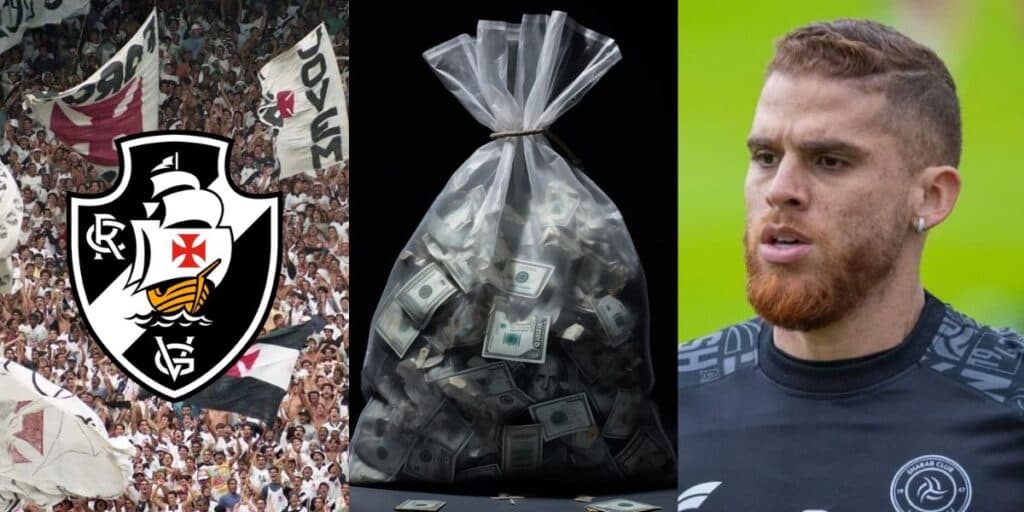 Rasteira dupla no Fla e pra jogar com Cuellar: Vasco implora por milhões da 777 para fechar contratação de peso
