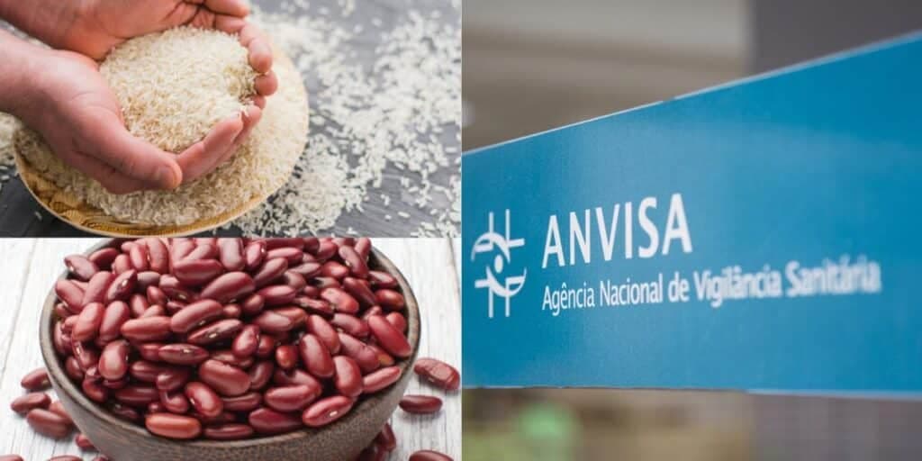 Arroz e feijão arrancados por decreto da ANVISA: A proibição de 2 gigantes com mais 20 toneladas apreendidas