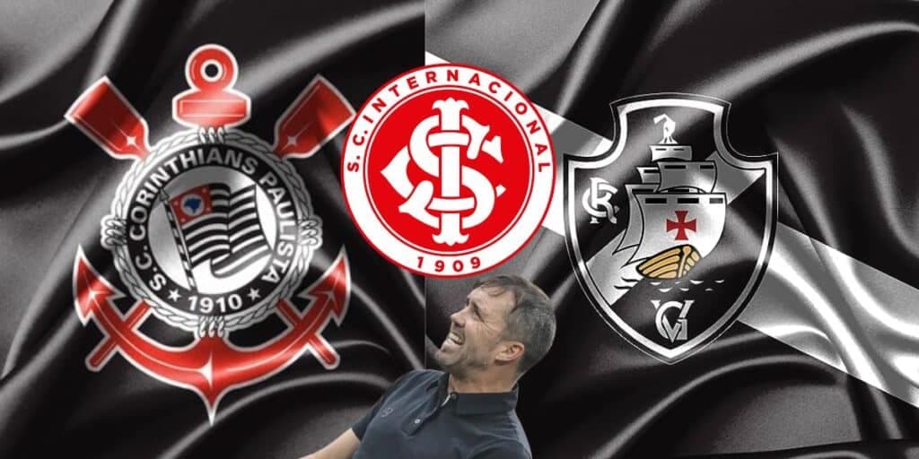 Coudet aos prantos: Corinthians e Vasco entram em guerra para arrancar craque de peso do Internacional