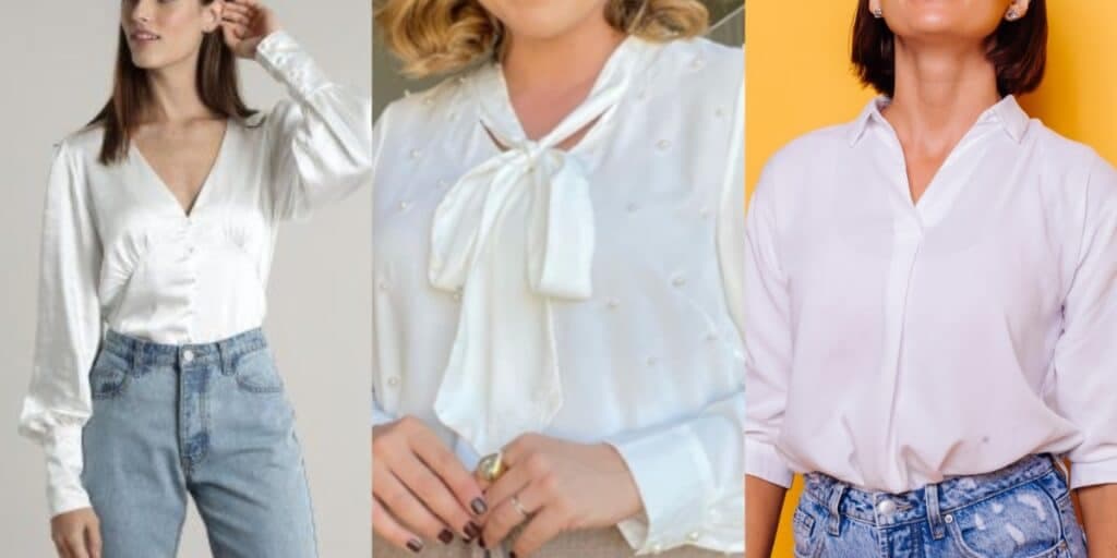 Indispensável e toda mulher deve ter: 5 blusas brancas que rejuvenescem e não podem faltar no seu armário