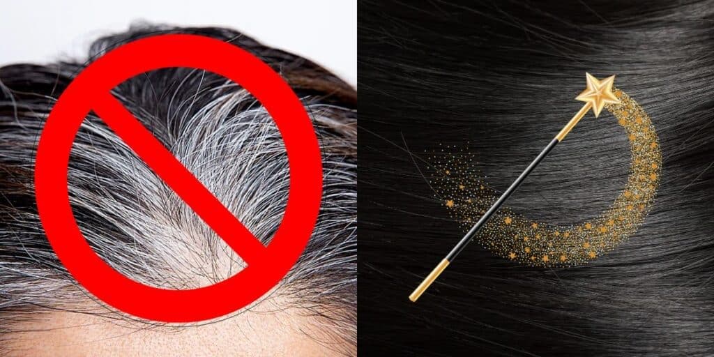 Fim IMEDIATO dos cabelos brancos SEM tinta: receita caseira com 3 ingredientes dão adeus ao grisalho