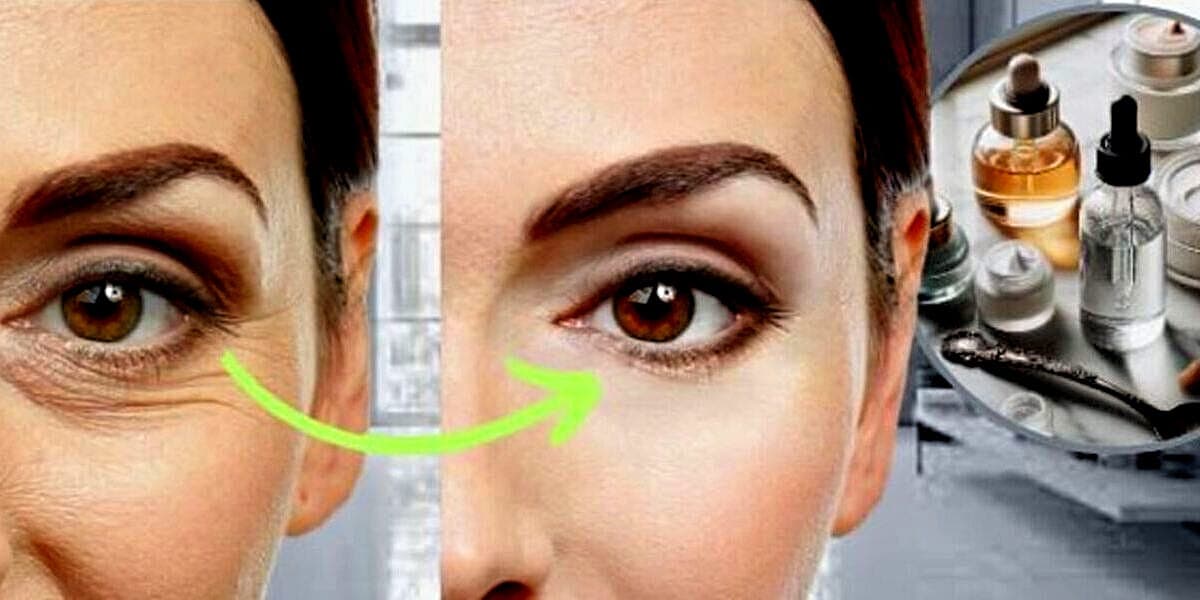 Ilustração de olheiras, antes e depois/ conjunto de óleos naturais (Foto Reprodução/Montagem/Lennita/Tv Foco) Ilustração de olheiras, antes e depois/ conjunto de óleos naturais (Foto Reprodução/Montagem/Lennita/Tv Foco)