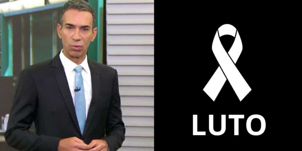 "Assassinato": César Tralli interrompe JH às pressas com morte de grande nome e deixa Brasil paralisado