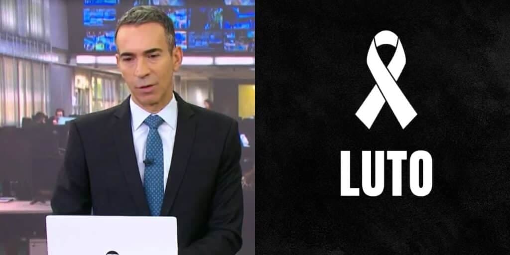 César Tralli interrompe Jornal Hoje com morte devastadora e não se aguenta na Globo: "Chocou"