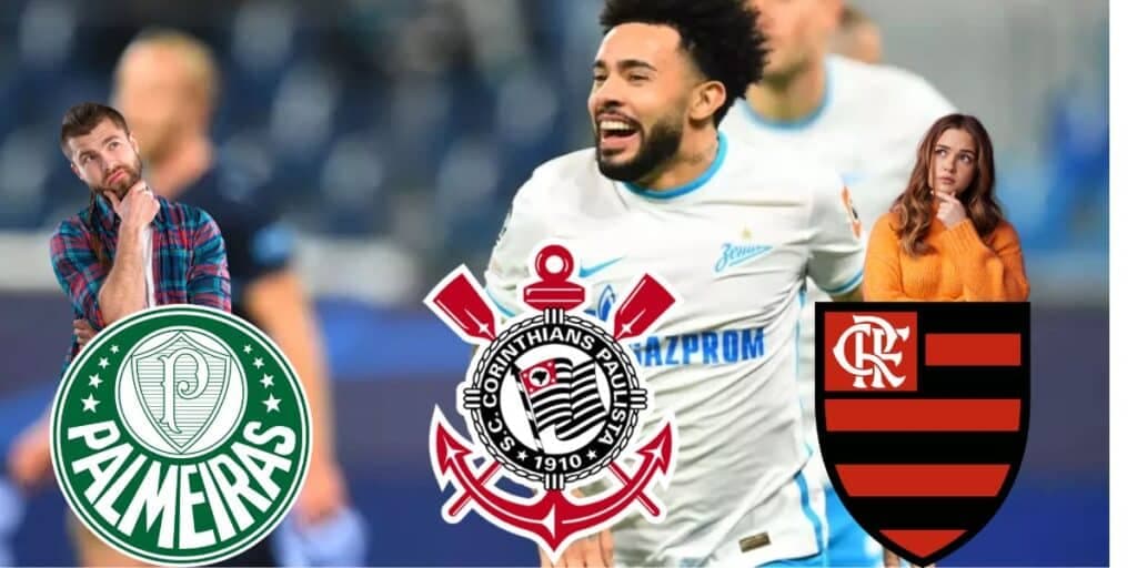 Palmeiras, Corinthians e Flamengo entram em guerra por Claudinho e craque define onde vai jogar em 2024