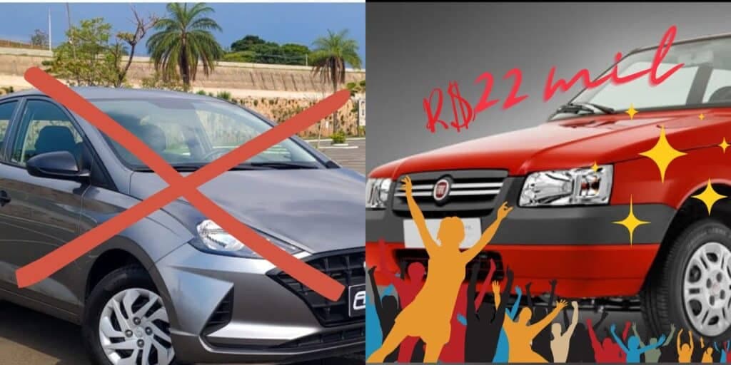 Ressurreição do Fiat Uno e apenas R$22 mil: Popular volta como queridinho de brasileiros e aniquila o HB20