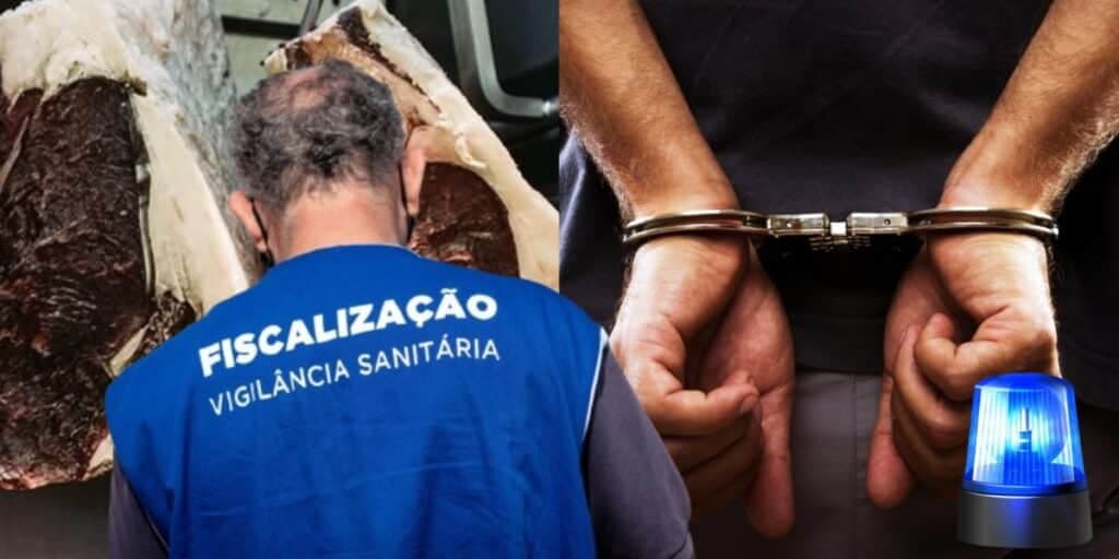 Carne podre, prisão e proibição da ANVISA: A interdição urgente contra açougue diante de escândalo