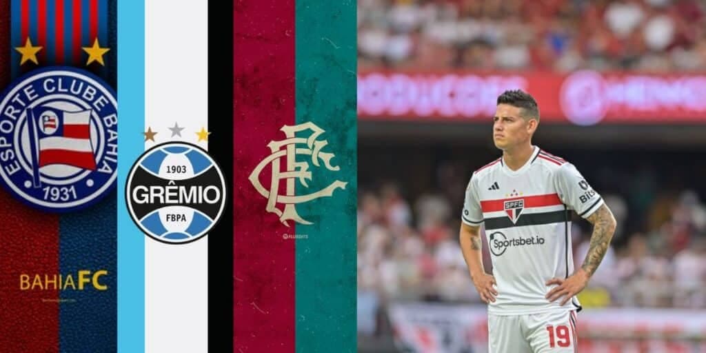 Bahia entra em guerra com Grêmio e Fluminense e tem carta na manga para assinar com James do São Paulo