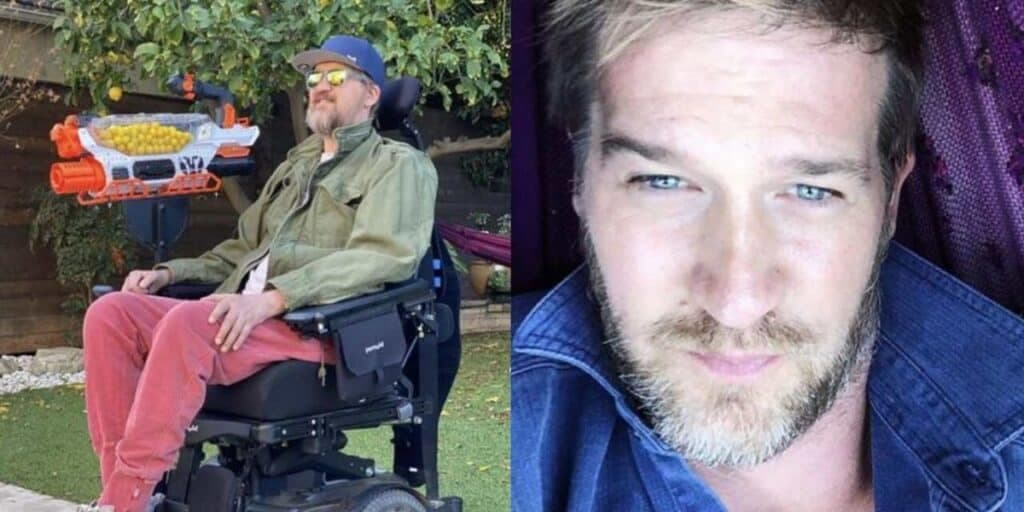 Kenneth Mitchell teve que utilizar cadeira de rodas nos últimos anos (Reprodução: Instagram) Kenneth Mitchell teve que utilizar cadeira de rodas nos últimos anos (Reprodução: Instagram)
