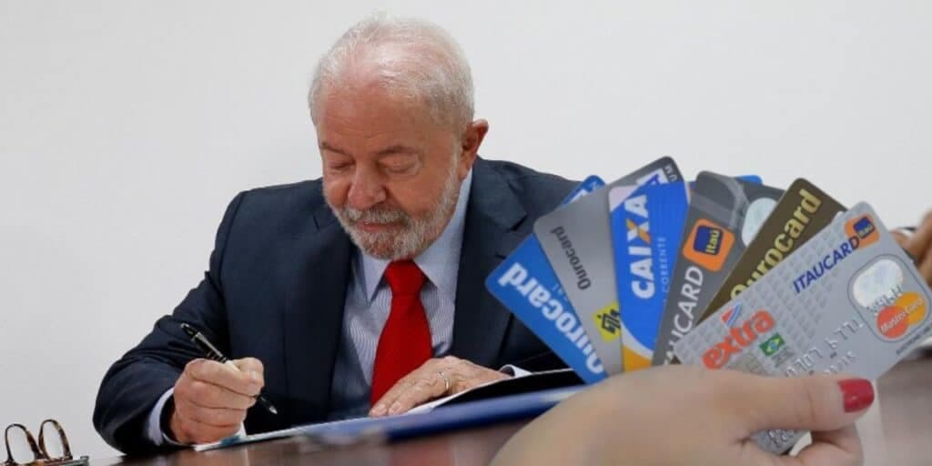 Lula assina e nova lei do cartão de crédito entra em vigor para salvar trabalhadores e aposentados