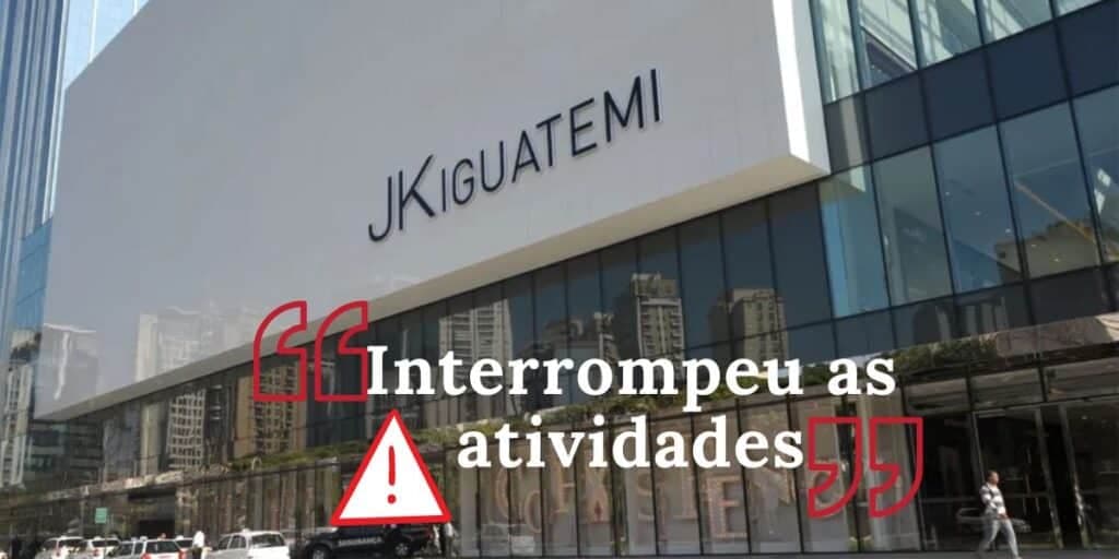 “Interrompeu as atividades”: O anúncio de paralisação do Shopping JK Iguatemi em SP e comunicado assustador