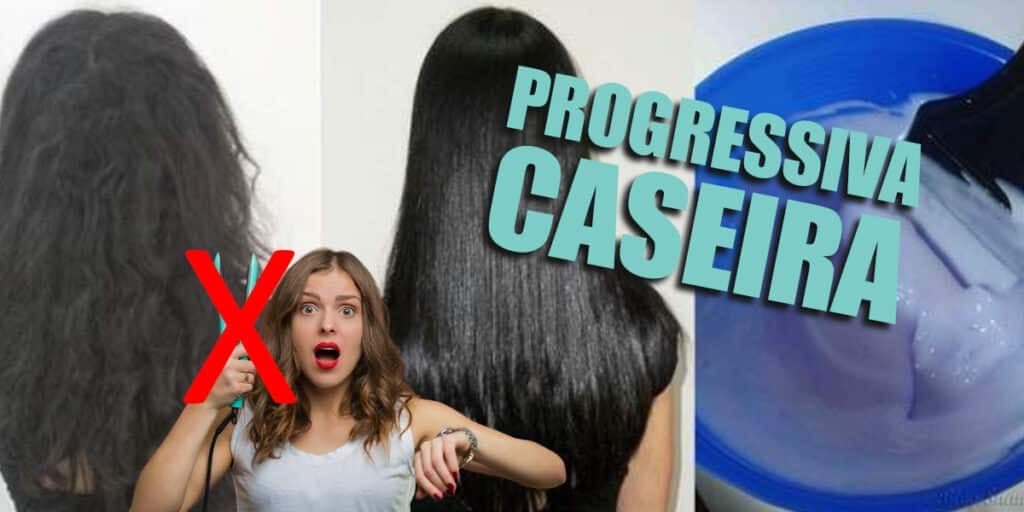 Como fazer progressiva em casa com apenas 3 ingredientes e sem química