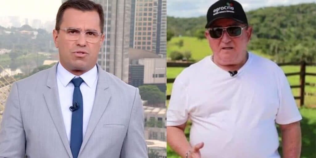 Agora: Rodrigo Bocardi precisa parar jornal da Globo e confirma notícia decisiva de Amado Batista ao vivo