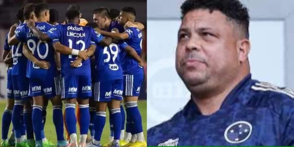 Terror no colo de Ronaldo: Cruzeiro sofre debandada e baixa de última hora de 3 joias aterroriza a Raposa