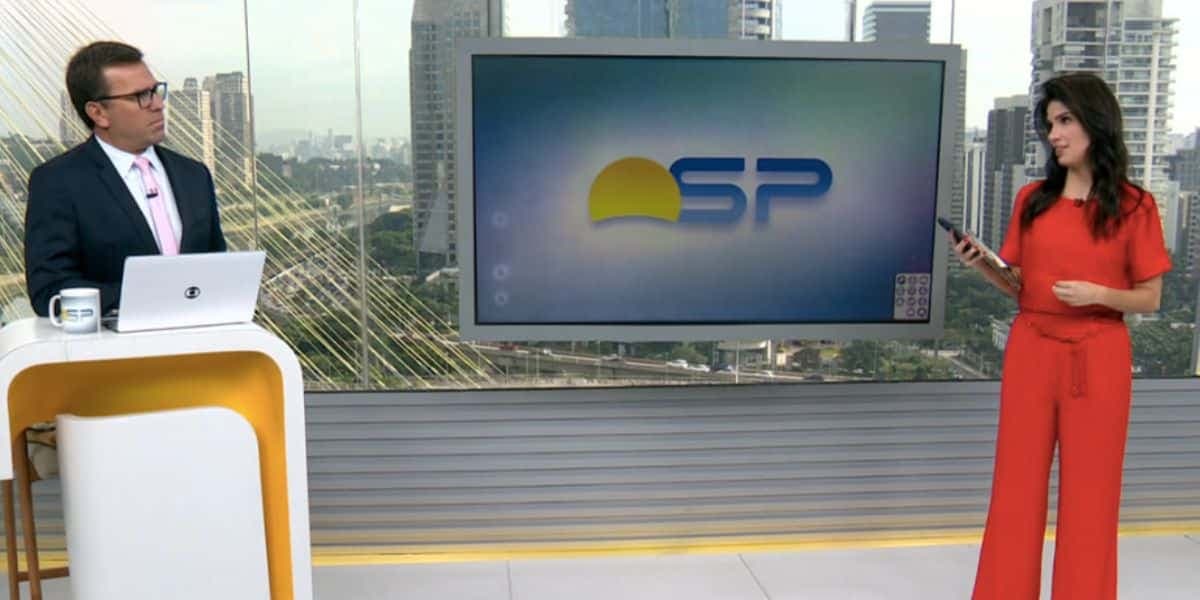 Sabina Simonato e Rodrigo Bocardi no Bom Dia São Paulo (Foto: Reprodução / Globo) Sabina Simonato e Rodrigo Bocardi no Bom Dia São Paulo (Foto: Reprodução / Globo)