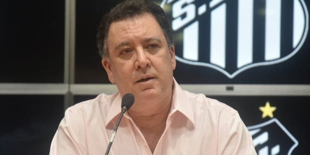 Marcelo Teixeira é o atual presidente do Santos (Foto: Reprodução/ Internet) Marcelo Teixeira é o atual presidente do Santos (Foto: Reprodução/ Internet)