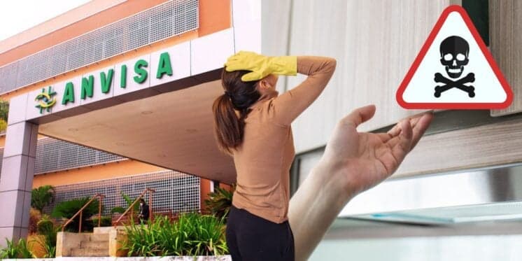 Substância fatal e está no seu armário: Anvisa proíbe popular de donas de casa e ordena retirada de mercados