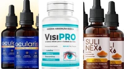 Anvisa proíbe suplementos irregulares para tratar problemas de visão - Foto Internet Anvisa proíbe suplementos irregulares para tratar problemas de visão - Foto Internet