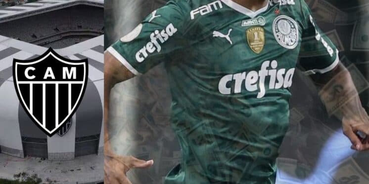Do Palmeiras para o Atlético-MG: Felipão exige a contratação de meia milionário para fechar o time com Scarpa