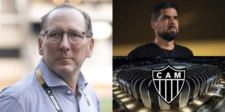 Arrancar A. Oliveira do Corinthians e guerra com o Botafogo: Menin estoura os cofres pelo novo técnico do Galo