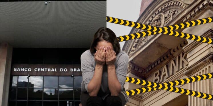 Falência decretada: Banco Central baixa o facão com fim de 2 bancos gigantes no Brasil e desespera clientes