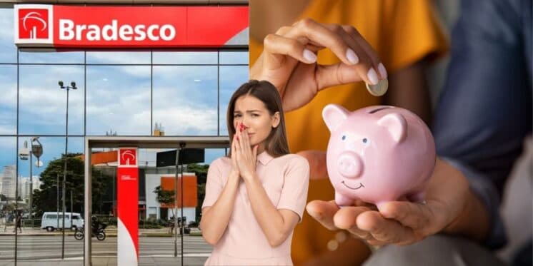 Alerta geral e notícia nada boa chega pra quem tem R$ 4 mil na conta-poupança do Bradesco HOJE (22)