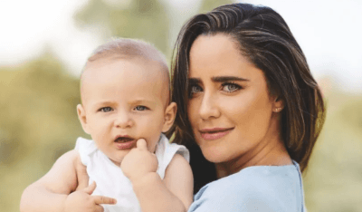 Fernanda Vaconcellos com o seu filho, Romeo - Foto Internet Fernanda Vaconcellos com o seu filho, Romeo - Foto Internet