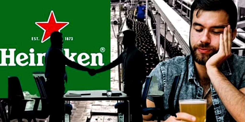R$2,2 bilhões: A marca de cerveja amada, comprada pela Heineken, após ser engolida pela crise
