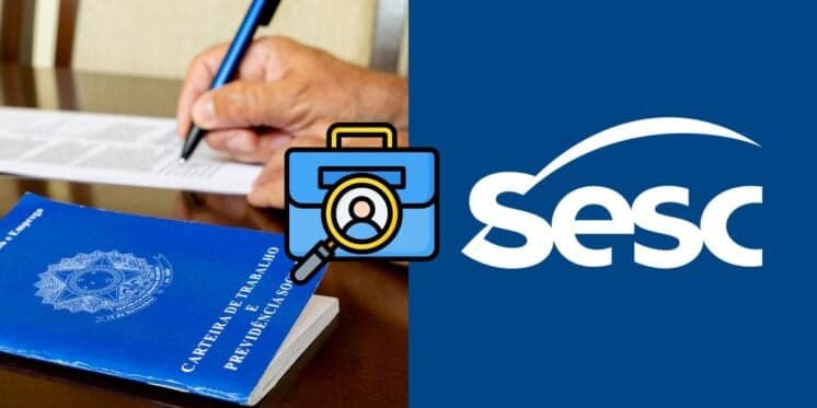 Só meio período e ganha mais que um salário mínimo: SESC acaba de abrir vagas excelentes e SEM EXPERIÊNCIA