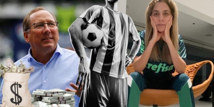 R$ 150 mi: Textor abre os cofres do Botafogo e se arma para arrancar craque do Palmeiras e Leila se desespera