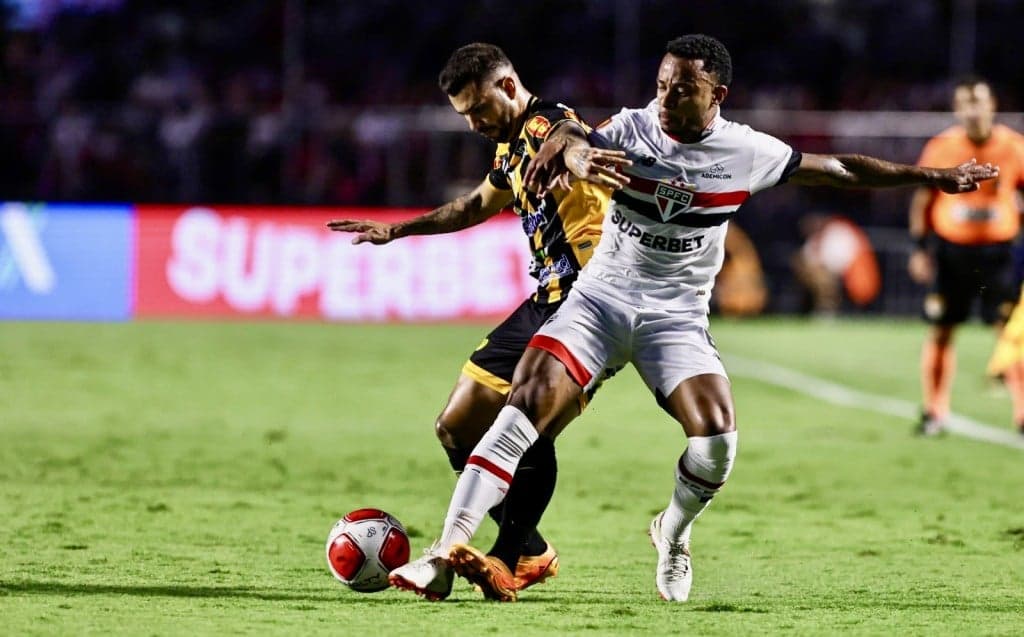 São Paulo é eliminado do Campeonato Paulista após derrota nos pênaltis para o Novorizontino - Reprodução Internet São Paulo é eliminado do Campeonato Paulista após derrota nos pênaltis para o Novorizontino - Reprodução Internet