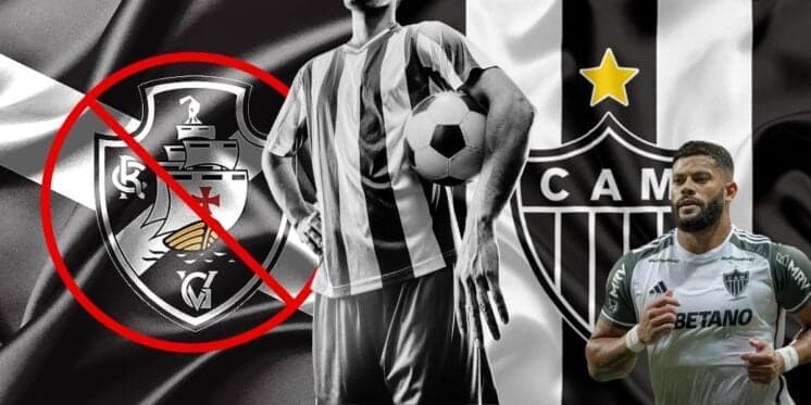 Fora do Vasco: Atlético-MG usa milhões de Menin pra contratar o melhor meia de 2024 pra jogar com Hulk
